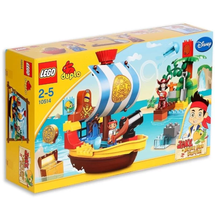 LEGO® DUPLO Jake's Pirate Ship Bucky Jake i Piraci - Statek piracki Jake’a - 10514