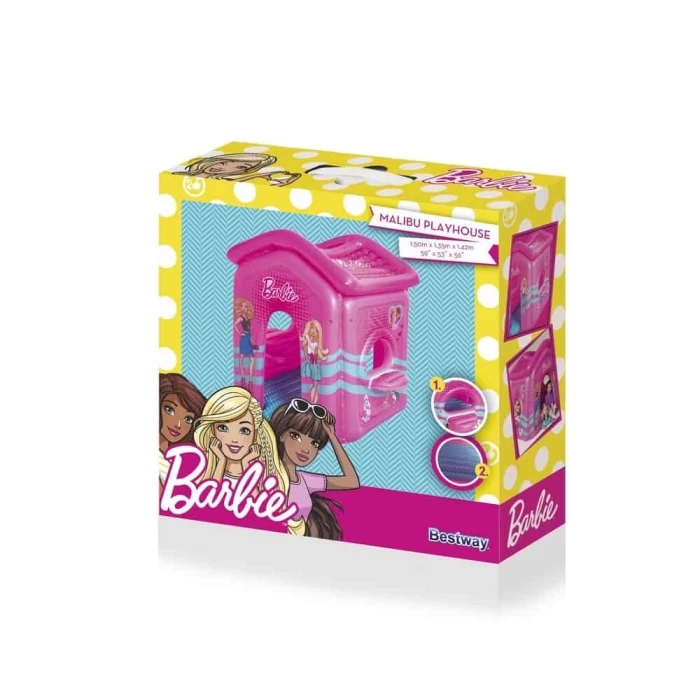 Barbie domek różowy dla dzieci