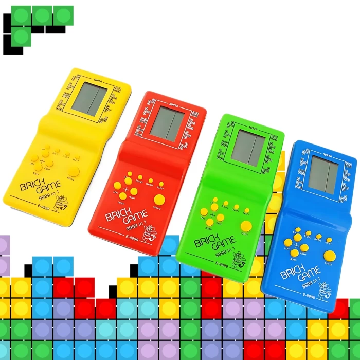 Gra Tetris Elektronicza konsola przenośna Brick Game