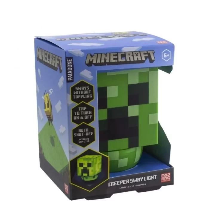 Kołysząca się lampka Minecraft Creeper