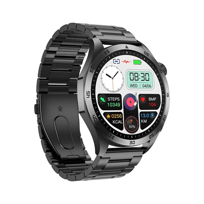 Smartwatch męski ET485 Filcomp Gun Metal bransoleta