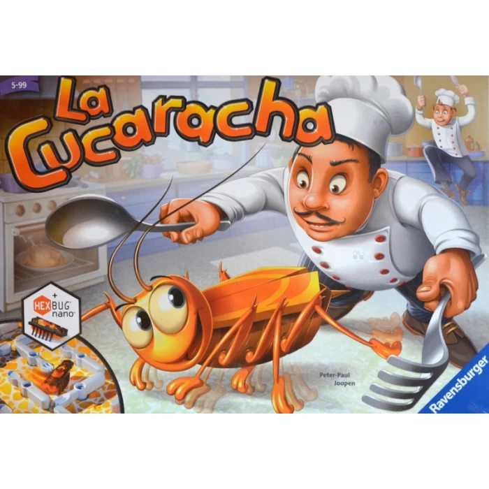 LA CUCARACHA KARALUCH Z ROBOTEM HEXBUG GRA TOWARZYSKA