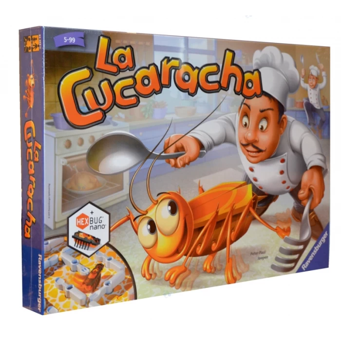 LA CUCARACHA KARALUCH Z ROBOTEM HEXBUG GRA TOWARZYSKA