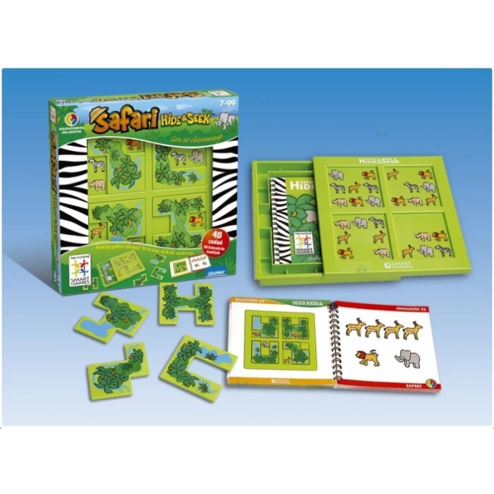 GRA LOGICZNA SAFARI HIDE&SEEK SMART GAMES