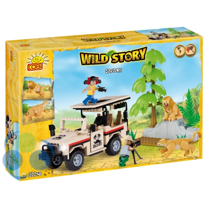 KLOCKI COBI WILD STORY SAFARI 250 KL