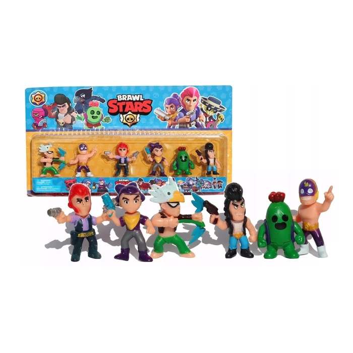 Figurki BRAWL STARS 6 sztuk